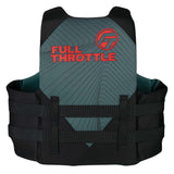 Full Throttle Adult Rapid-Dry Life Jacket - 2XL/4XL - Grey/Black - Kesper Supply