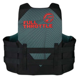 Full Throttle Adult Rapid-Dry Life Jacket - L/XL - Grey/Black - Kesper Supply