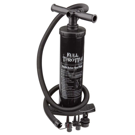 Full Throttle Dual Action Hand Pump - Black - Kesper Supply