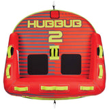 Full Throttle Hubbub 2 Towable Tube - 2 Rider - Red - Kesper Supply