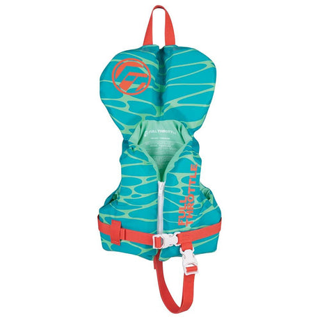 Full Throttle Infant Nylon Life Jacket - Aqua - Kesper Supply