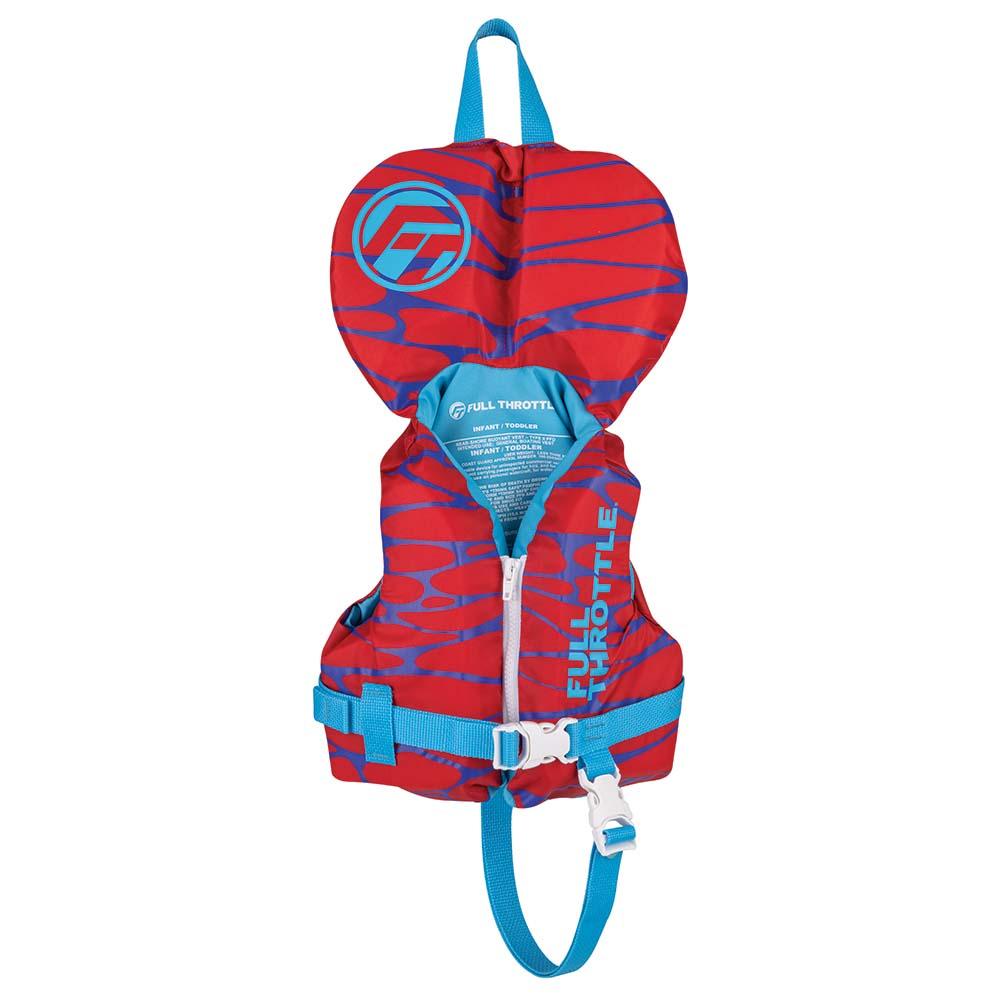 Full Throttle Infant Nylon Life Jacket - Red - Kesper Supply