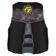 Full Throttle Men's Rapid-Dry Flex-Back Life Jacket - M - Black/Green - Kesper Supply