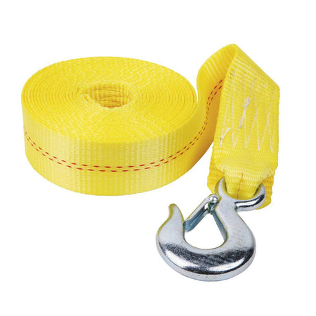 Fulton 2" x 20' Heavy Duty Winch Strap and Hook - 4,000 lbs. Max Load - Kesper Supply