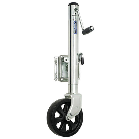 Fulton Single Wheel 1,500 lbs. Bolt-Thru Swivel Jack - Kesper Supply