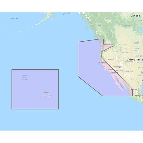 Furuno U.S. West Coast, Hawaii & Baja Mexico - Vector Chart, Standard Resolution Satellite Photos f/Baja Mexico - Unlock Code - Kesper Supply