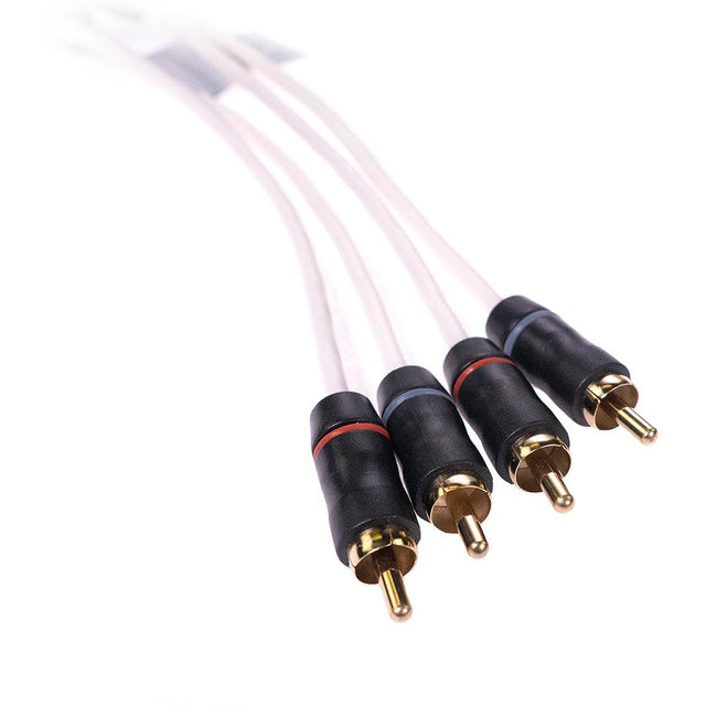 Fusion Performance RCA Cable - 4 Channel - 12' - Kesper Supply