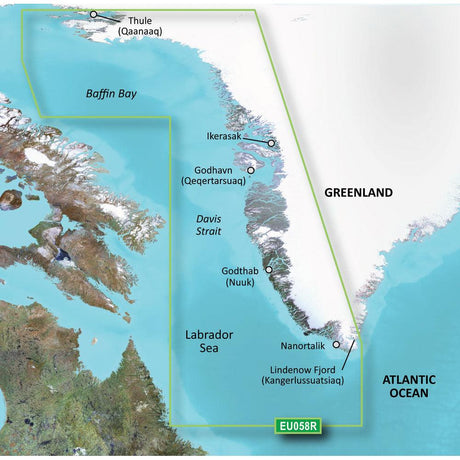 Garmin BlueChart g3 HD - HEU064R - Greenland - microSD/SD - Kesper Supply