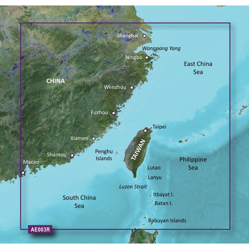 Garmin BlueChart g3 HD - HXAE003R - Taiwan - microSD/SD - Kesper Supply