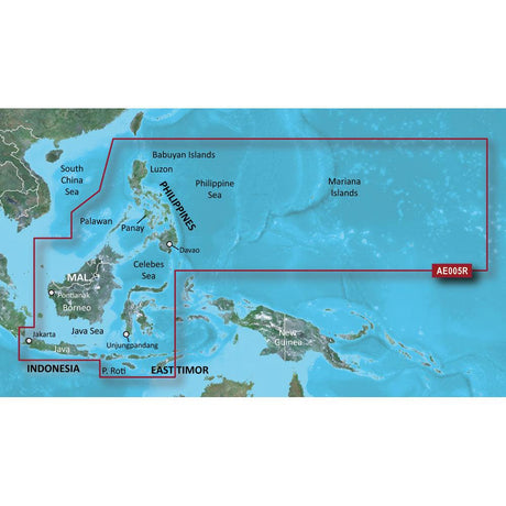 Garmin BlueChart g3 HD - HXAE005R - Phillippines - Java - Mariana Islands - microSD/SD - Kesper Supply