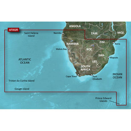 Garmin BlueChart g3 HD - HXAF002R - South Africa - microSD/SD - Kesper Supply