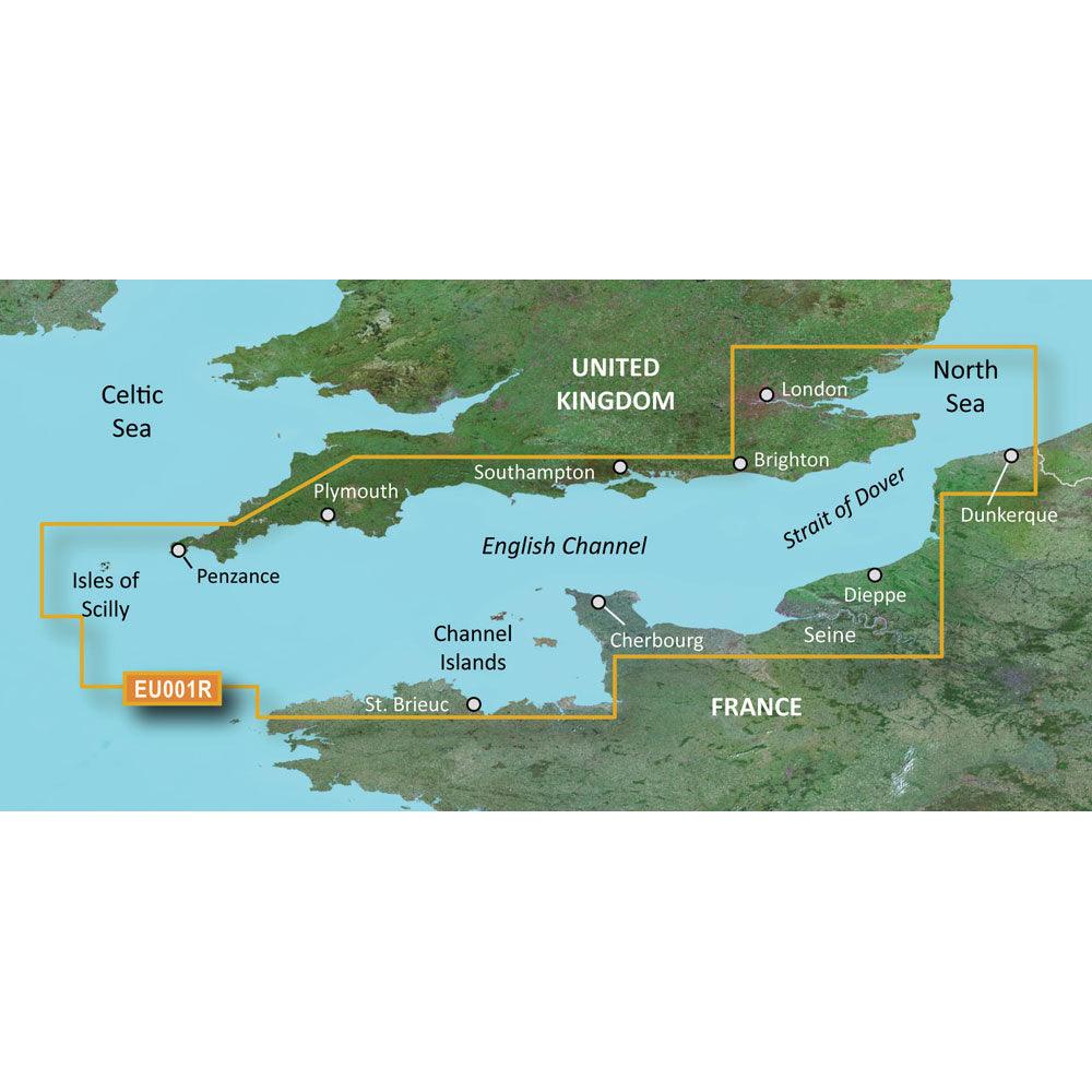 Garmin BlueChart g3 HD - HXEU001R - English Channel - microSD/SD - Kesper Supply