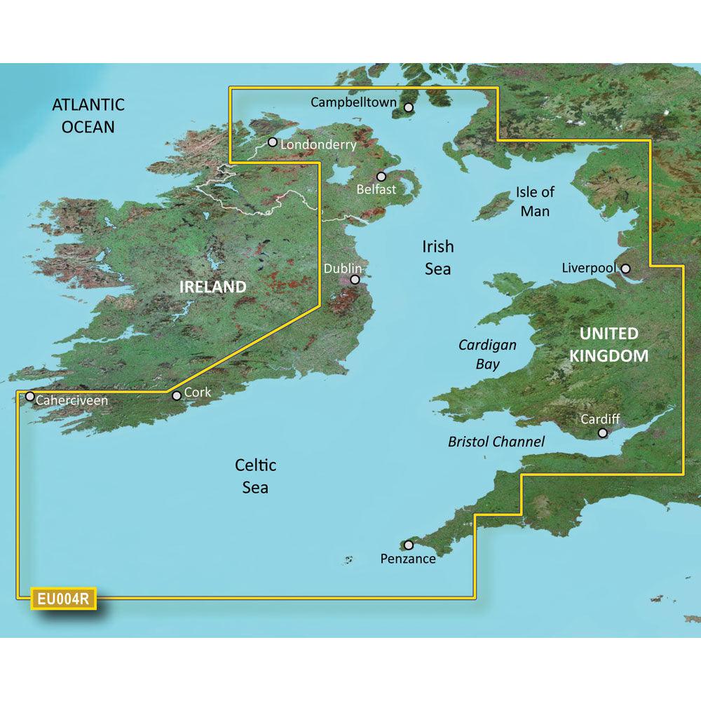 Garmin BlueChart g3 HD - HXEU004R - Irish Sea - microSD/SD - Kesper Supply