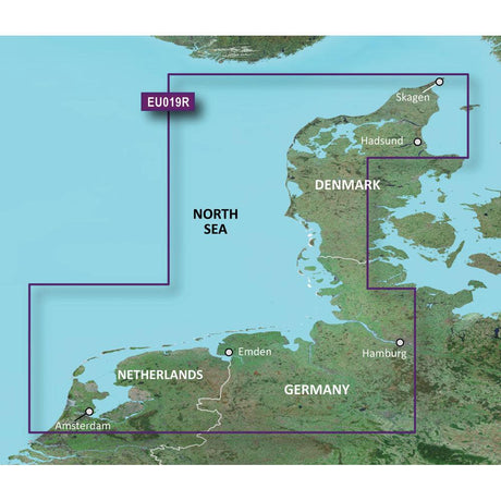 Garmin BlueChart g3 HD - HXEU019R - Alborg to Amsterdam - microSD/SD - Kesper Supply