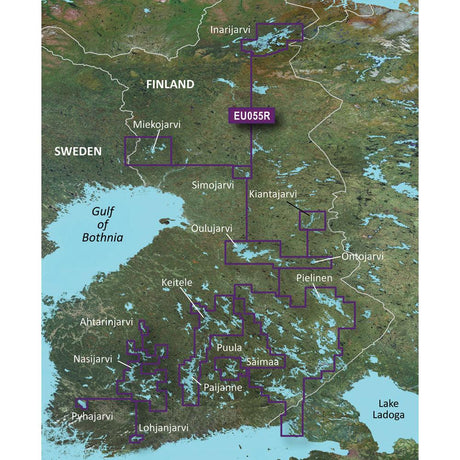 Garmin BlueChart g3 HD - HXEU055R - Finnish Lakes - microSD/SD - Kesper Supply