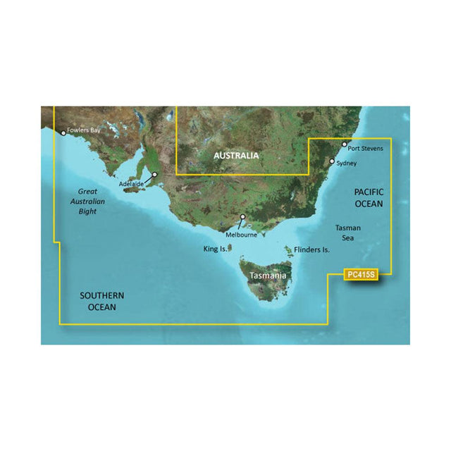 Garmin BlueChart g3 HD - HXPC415S - Port Stephens - Fowlers Bay - microSD/SD - Kesper Supply