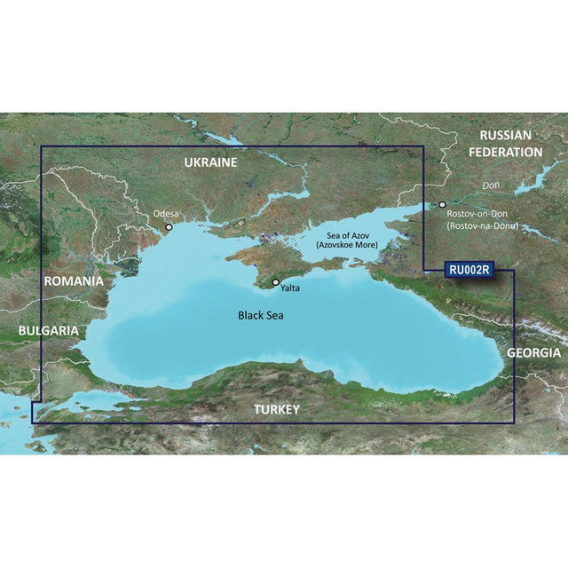 Garmin BlueChart g3 HD - HXRU002R - Black Sea & Azov Sea - microSD/SD - Kesper Supply