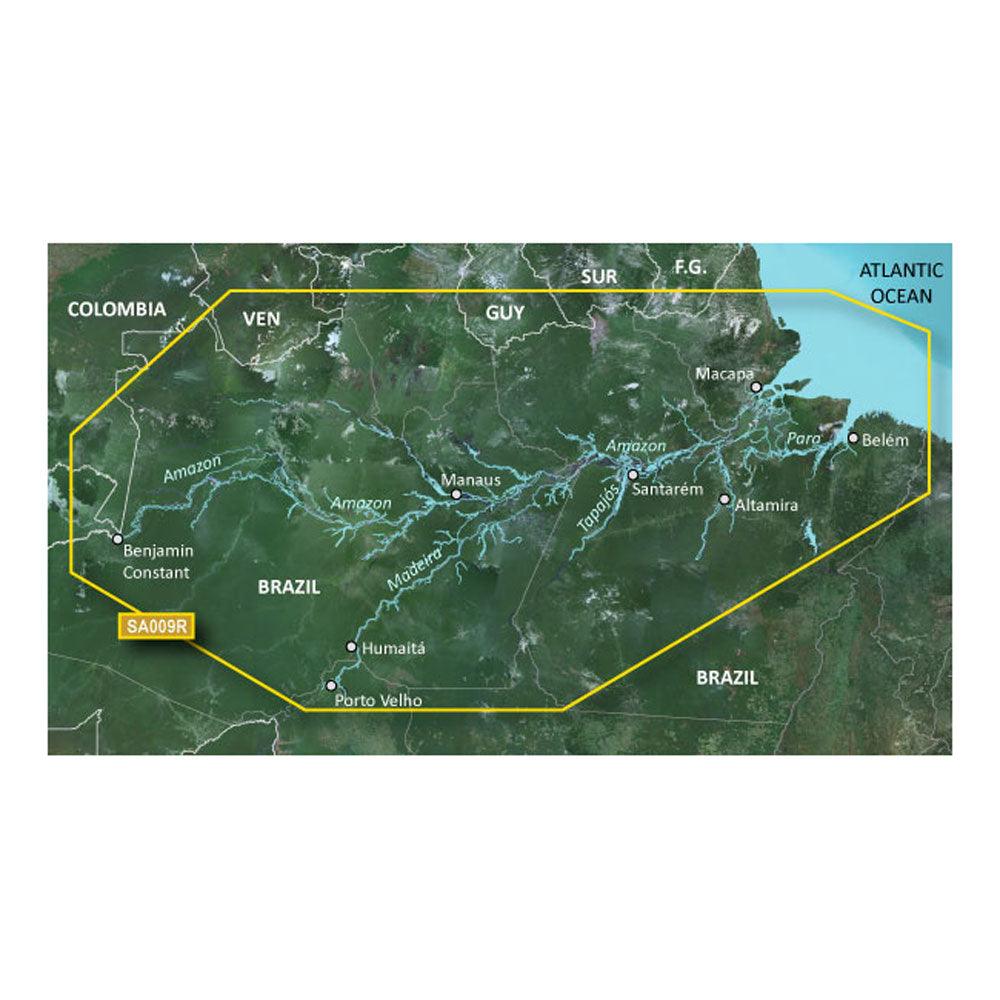 Garmin BlueChart g3 HD - HXSA009R - Amazon River - microSD/SD - Kesper Supply