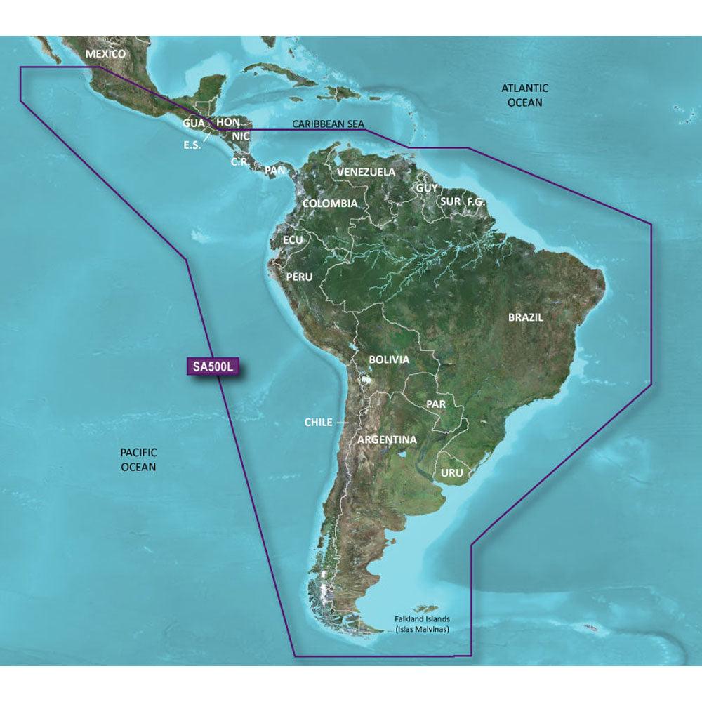 Garmin BlueChart g3 HD - HXSA600X - South America - microSD/SD - Kesper Supply