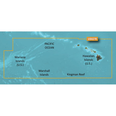 Garmin BlueChart g3 HD - HXUS027R - Hawaiian Islands - Mariana Islands - microSD/SD - Kesper Supply