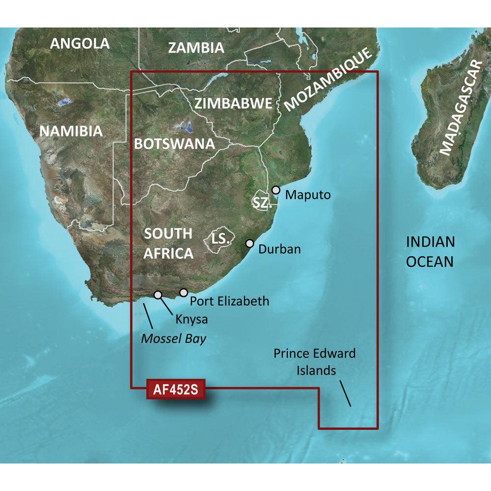 Garmin BlueChart g3 Vision HD - VAF452S - Knysna, SA to Beira, MZ - microSD/SD - Kesper Supply