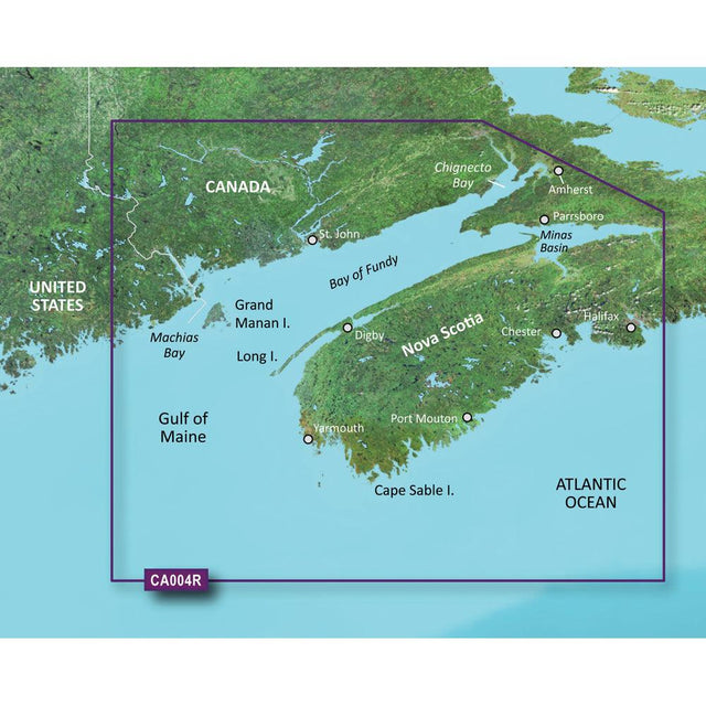 Garmin BlueChart g3 Vision HD - VCA004R - Bay of Fundy - microSD/SD - Kesper Supply