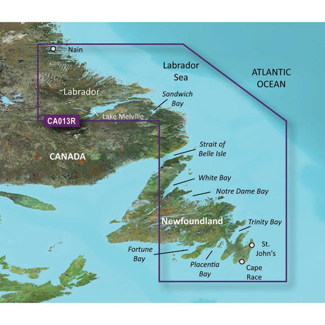 Garmin BlueChart g3 Vision HD - VCA013R - Labrador Coast - microSD/SD - Kesper Supply