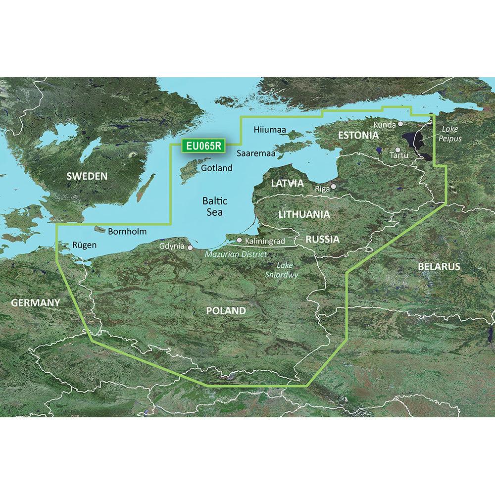 Garmin BlueChart g3 Vision HD - VEU065R - Baltic Sea, East Coast - microSD/SD - Kesper Supply