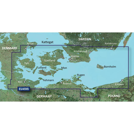 Garmin BlueChart g3 Vision HD - VEU459S - Århs-Kiel-Koszalin - microSD/SD - Kesper Supply