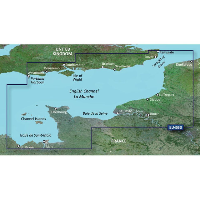 Garmin BlueChart g3 Vision HD - VEU465S - The Solent & Channel Islands - microSD/SD - Kesper Supply