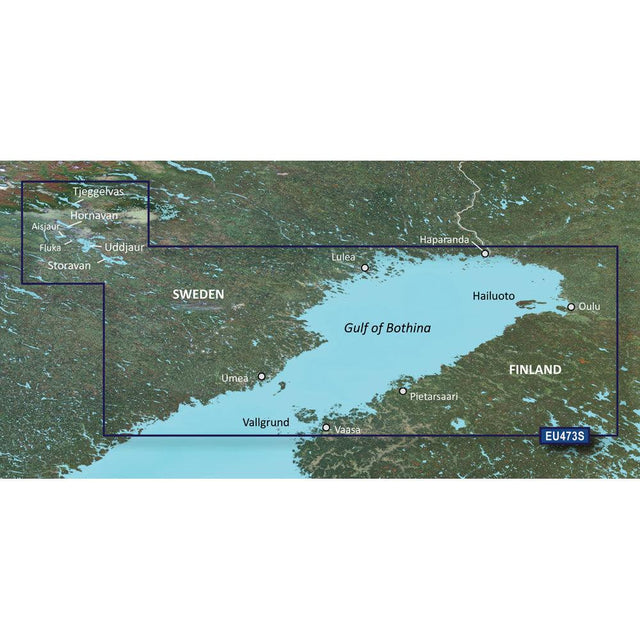 Garmin BlueChart g3 Vision HD - VEU473S - Gulf of Bothnia, North - microSD/SD - Kesper Supply