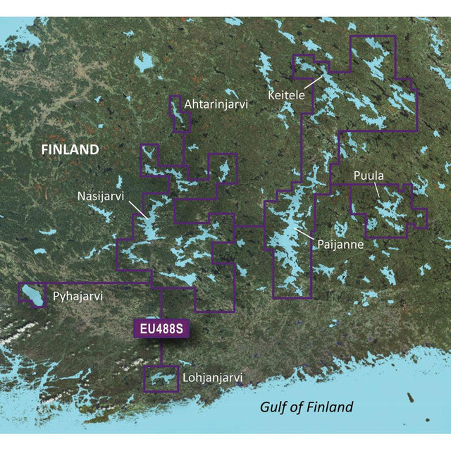 Garmin BlueChart g3 Vision HD - VEU488S - Keitele-Paijanne-Tampere - microSD/SD - Kesper Supply