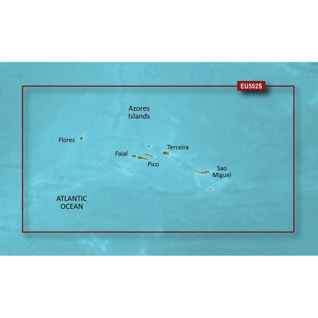 Garmin BlueChart g3 Vision HD - VEU502S - Azores Islands - microSD/SD - Kesper Supply