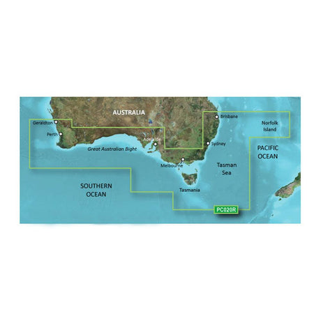 Garmin BlueChart g3 Vision HD - VPC020R - Brisbane SW - Geraldton - microSD/SD - Kesper Supply