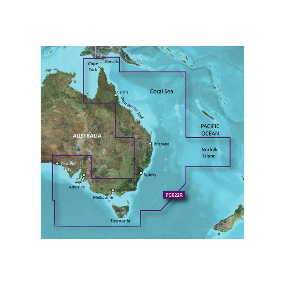 Garmin BlueChart g3 Vision HD - VPC022R - East Coast Australia - microSD/SD - Kesper Supply