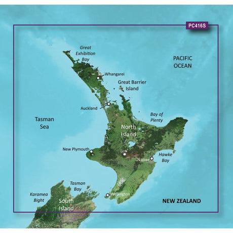 Garmin BlueChart g3 Vision HD - VPC416S - New Zealand North - microSD/SD - Kesper Supply