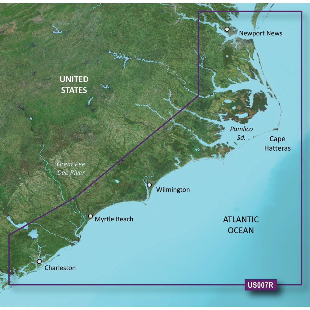 Garmin BlueChart g3 Vision HD - VUS007R - Norfolk - Charleston - microSD/SD - Kesper Supply