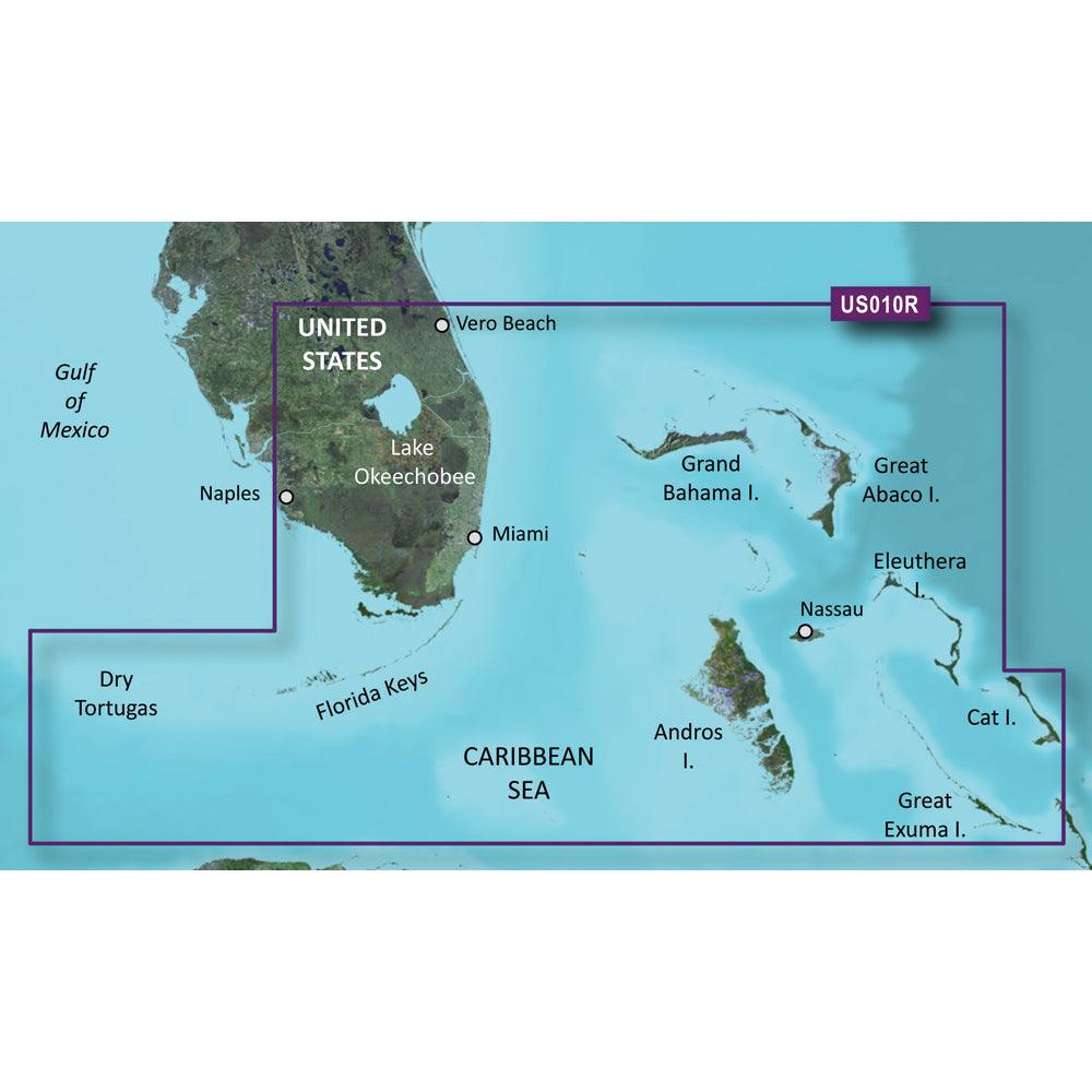 Garmin BlueChart g3 Vision HD - VUS010R - Southeast Florida - microSD/SD - Kesper Supply