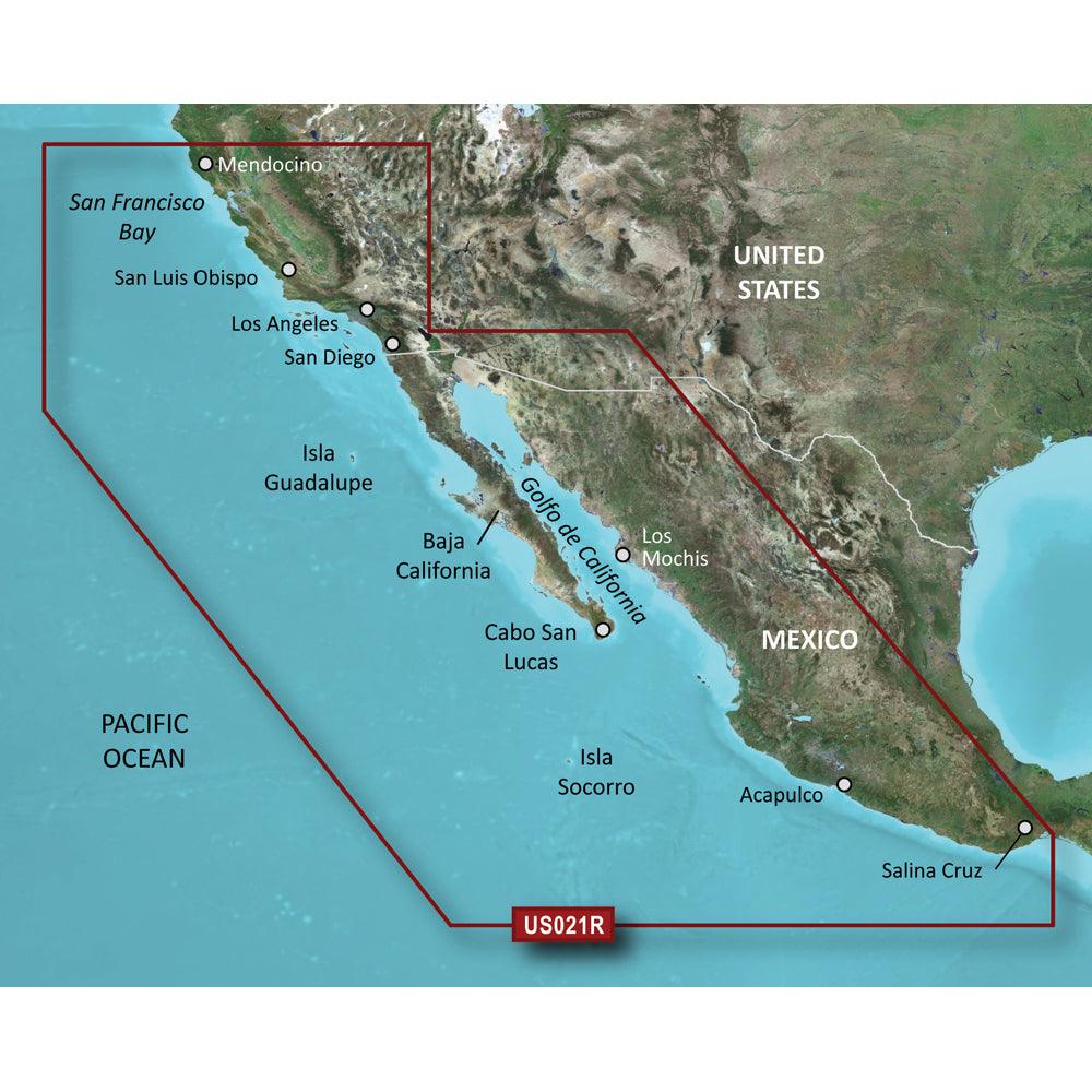 Garmin BlueChart g3 Vision HD - VUS021R - California-Mexico - microSD/SD - Kesper Supply