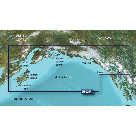 Garmin BlueChart g3 Vision HD - VUS025R - Anchorage - Juneau - microSD/SD - Kesper Supply