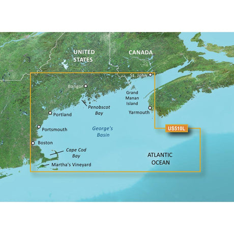 Garmin BlueChart g3 Vision HD - VUS510L - St. John - Cape Cod - microSD/SD - Kesper Supply