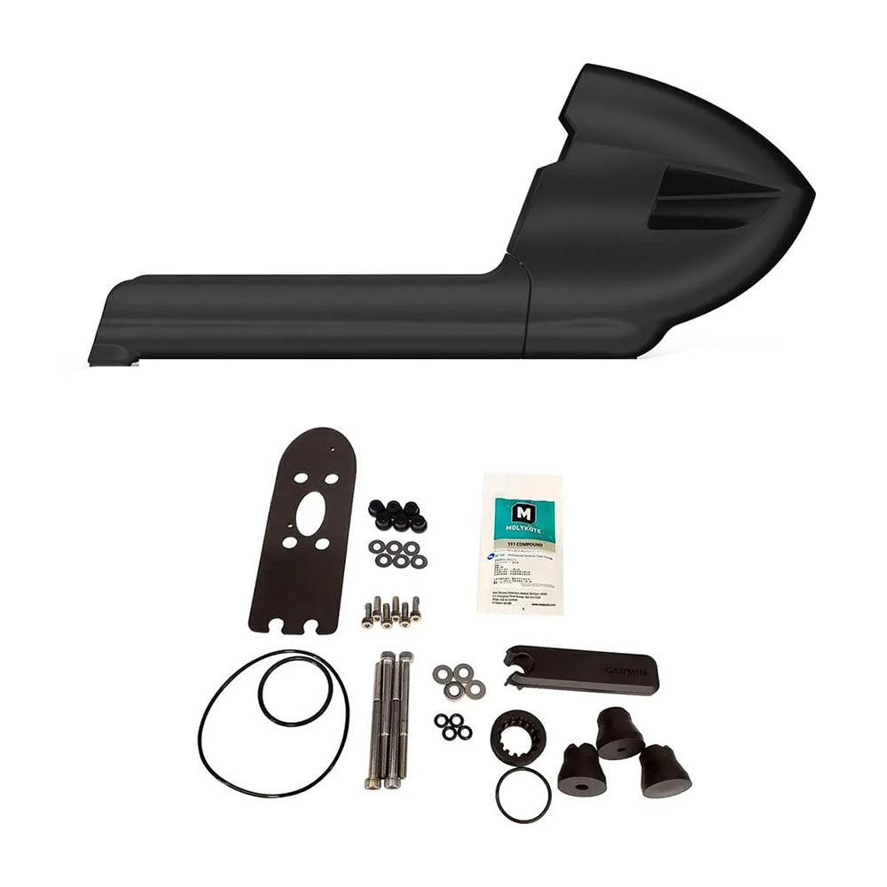 Garmin Force Nose Cone w/Transducer Replacement Kit - Black - Kesper Supply