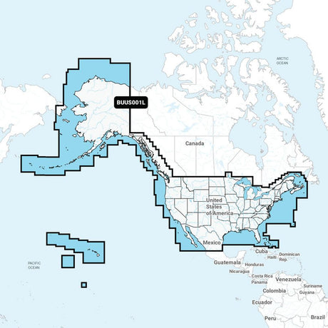 Garmin Navionics+ BUS001L U.S. & Coastal Canada Built-In Chart Updates - microSD/SD & 1-Year Subscription - Kesper Supply