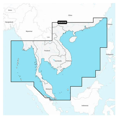 Garmin Navionics+ NSAE020R - South China & Andaman Seas - Marine Chart - Kesper Supply