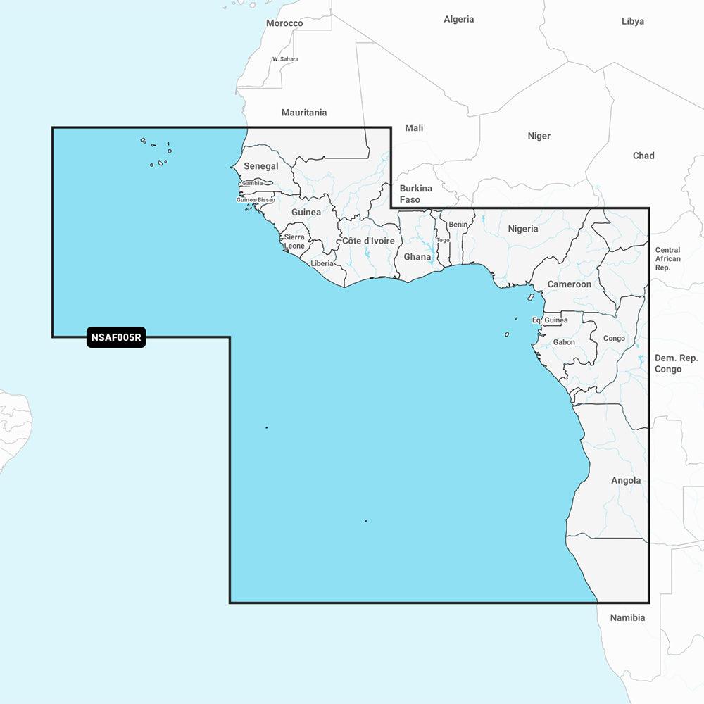 Garmin Navionics+ NSAF005R - Africa, West - Marine Chart - Kesper Supply