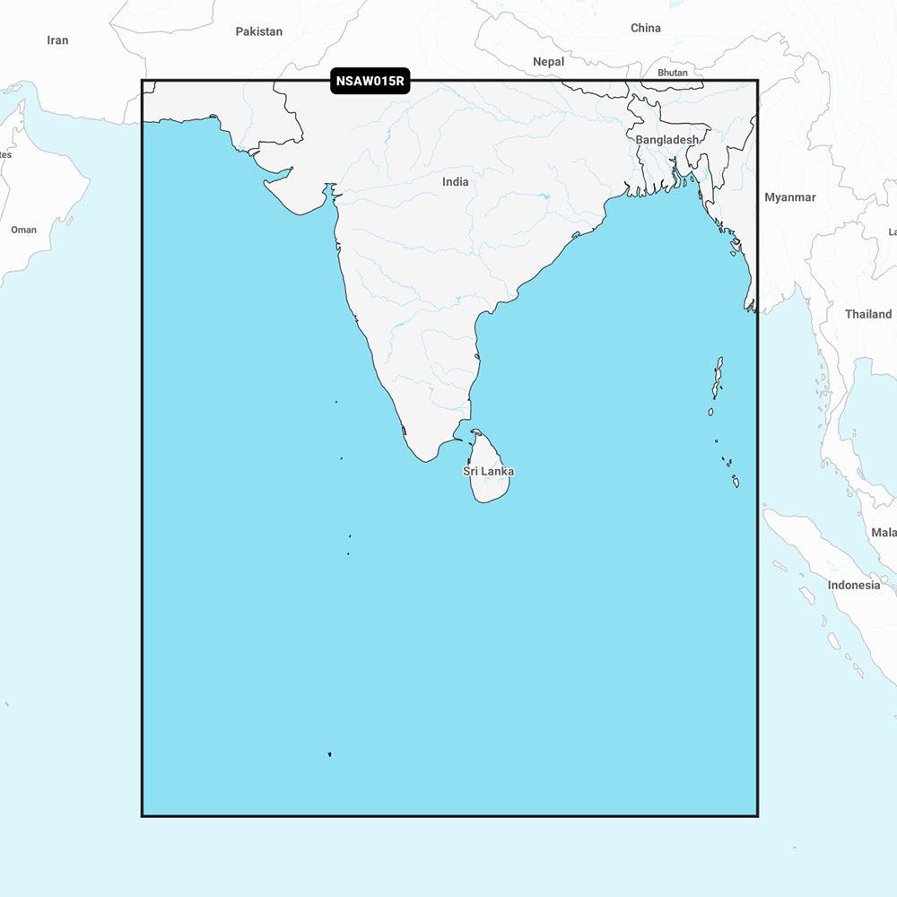 Garmin Navionics+ NSAW015R - Indian Subcontinent - Marine Chart - Kesper Supply