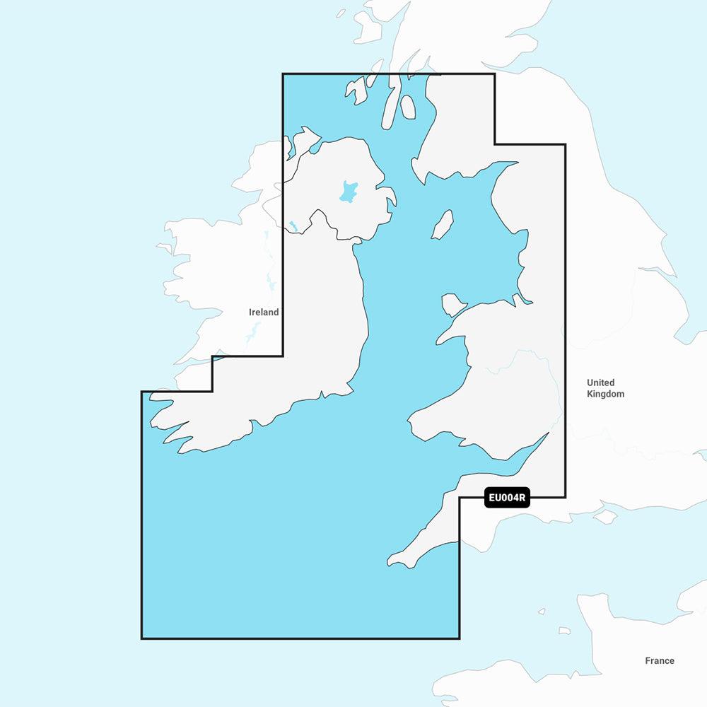 Garmin Navionics+ NSEU004R - Irish Sea - Marine Chart - Kesper Supply