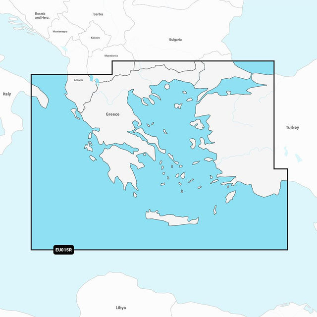 Garmin Navionics+ NSEU015R - Aegean Sea, Sea of Marmara - Marine Chart - Kesper Supply