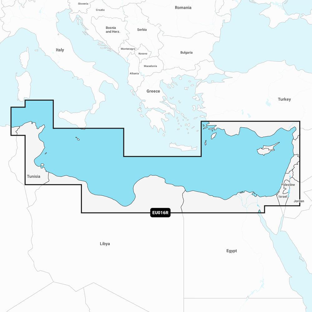 Garmin Navionics+ NSEU016R - Mediterranean Sea, Southeast - Marine Chart - Kesper Supply