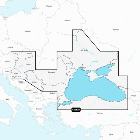 Garmin Navionics+ NSEU063R - Black Sea & Azov Sea - Marine Chart - Kesper Supply